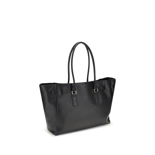 Michael Kors Black Calfskin Shoulder Bag Bos Taurus
