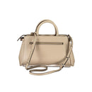 Guess Jeans Beige Polyethylen Frauen Handtasche