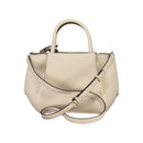 Guess Jeans Beige Polyethylen Frauen Handtasche