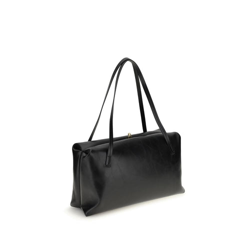 Jil Sander Black Calfskin Bag Bos Taurus