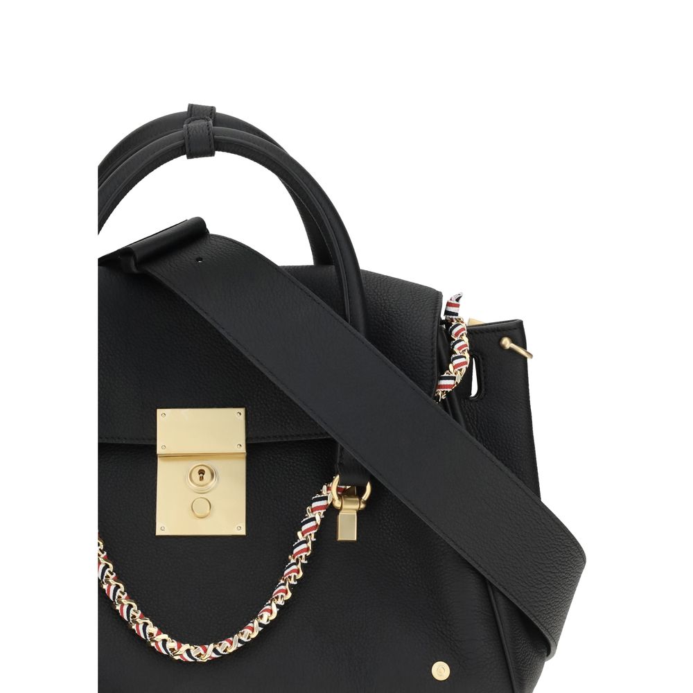 Thom Browne handbag in black calfskin leather Bos Taurus