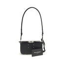 Margiela Black Calfskin Shoulder Bag by Bos Taurus