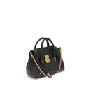 Thom Browne handbag in grey calfskin Bos Taurus