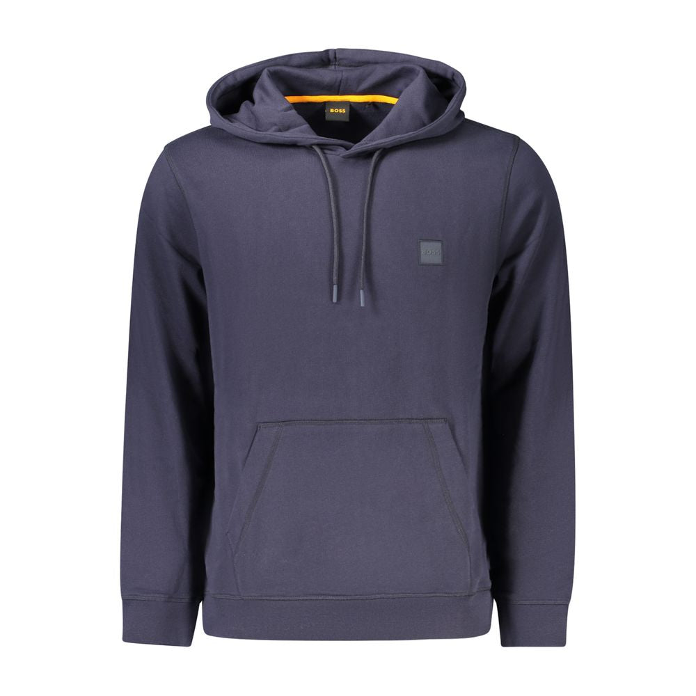 Hugo Boss Blauer Baumwollpullover für Männer
