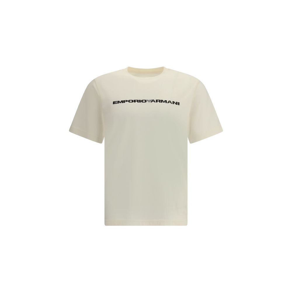 Emporio Armani Baumwoll-T-Shirt in bunten Farben
