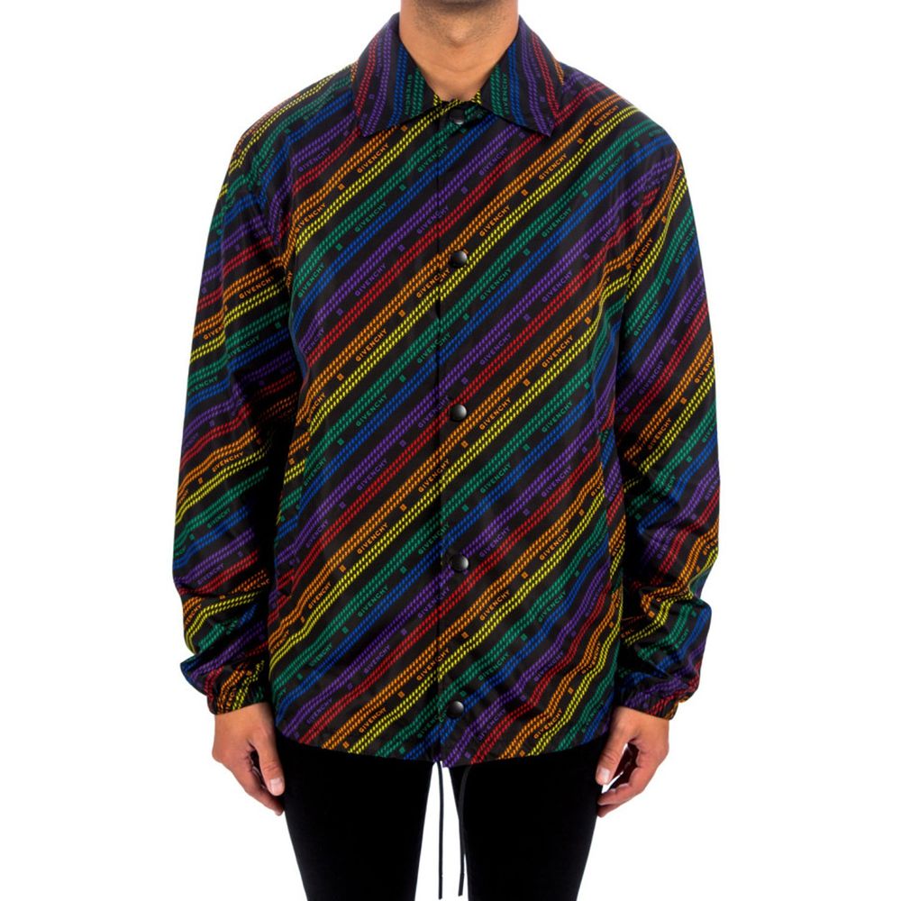 Givenchy Regenbogen Kette Nylon Jacke
