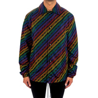 Givenchy Regenbogen Kette Nylon Jacke