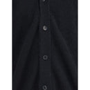 Laneus Schwarzer Kaschmir-Cardigan