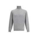 Brunello Cucinelli Grauer Kaschmir-Pullover