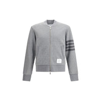 Thom Browne Grauer Baumwoll-Sweatshirt
