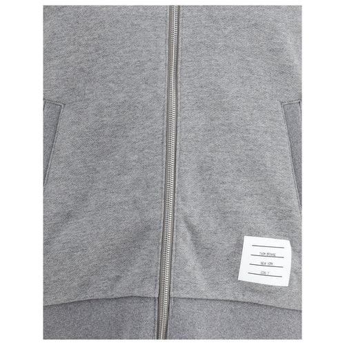Thom Browne Grauer Baumwoll-Sweatshirt
