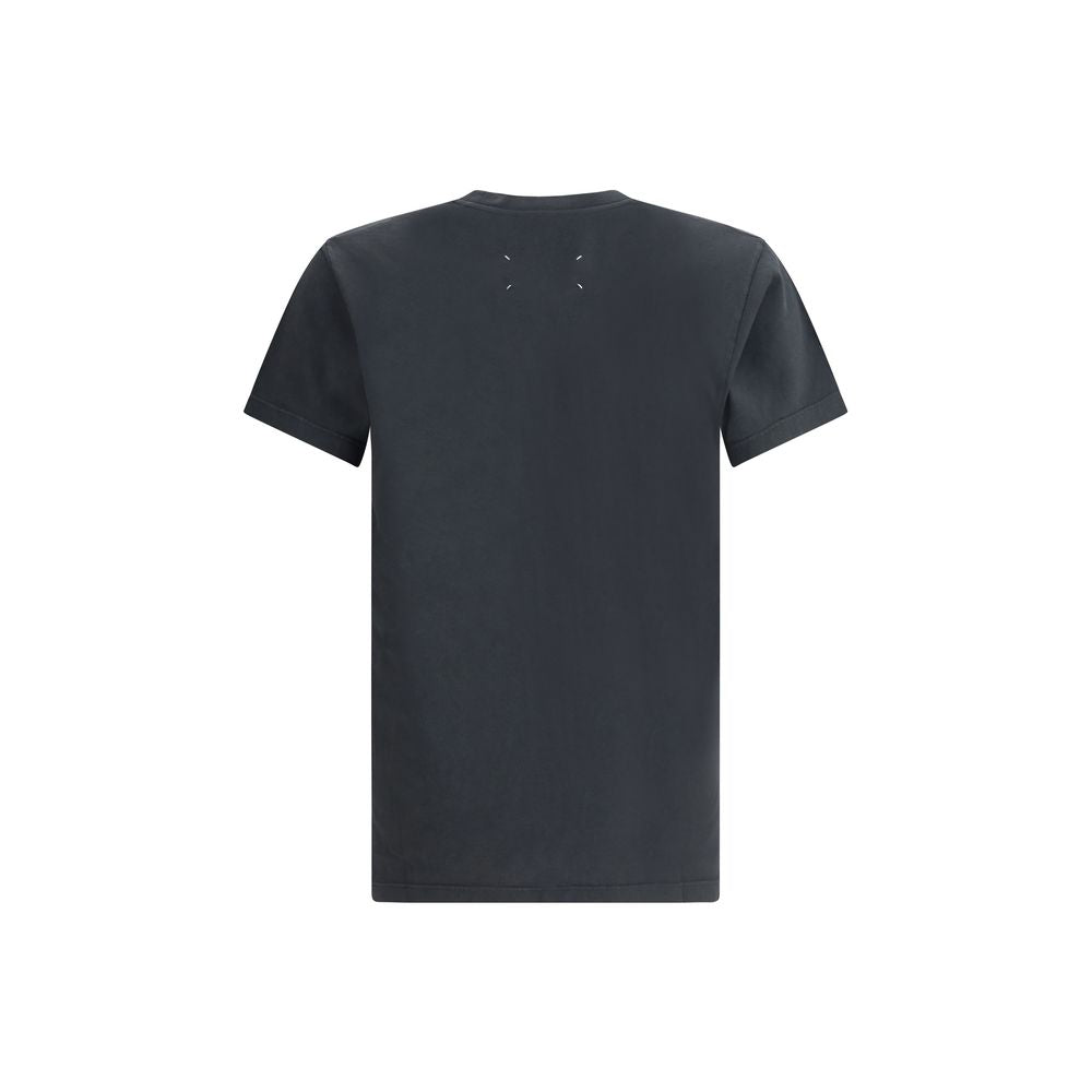 Margiela Schwarzes Baumwoll-T-Shirt