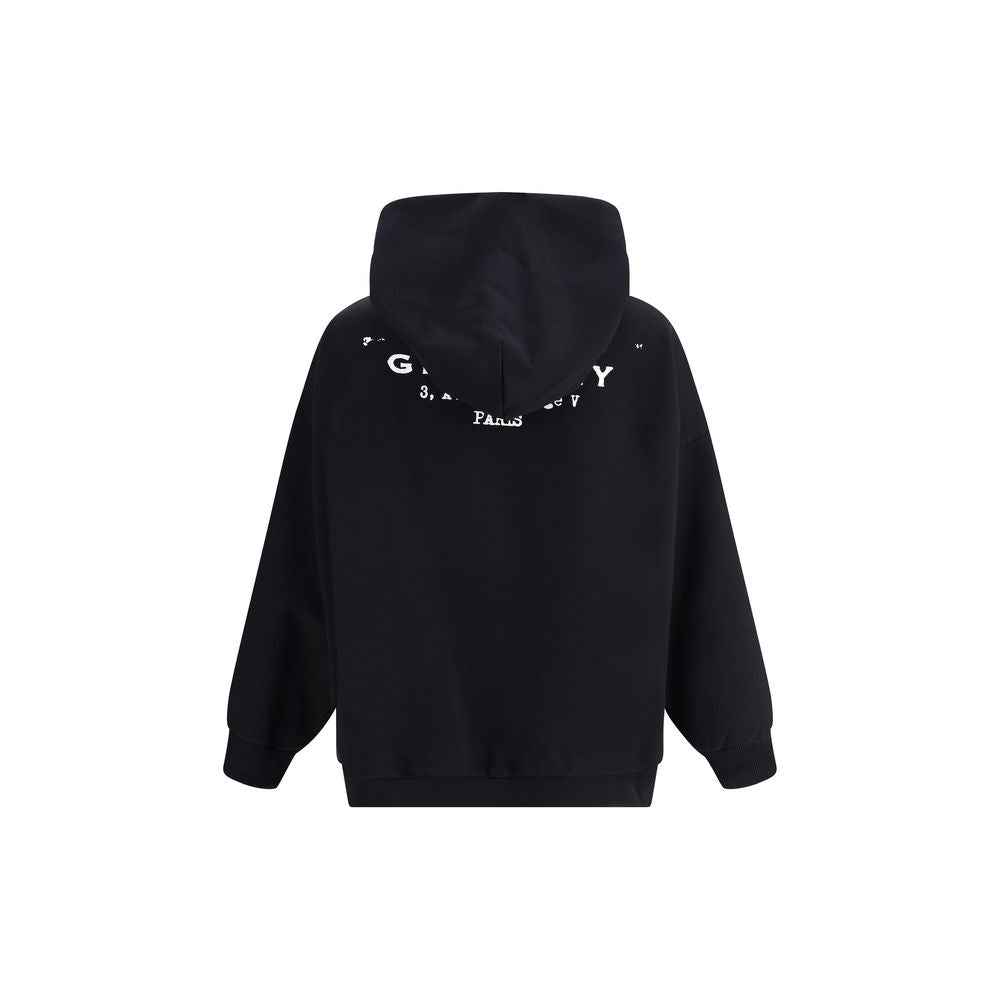 Givenchy Baumwoll-Sweatshirt in Schwarz