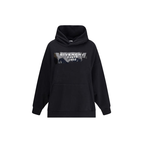Givenchy Baumwoll-Sweatshirt in Schwarz