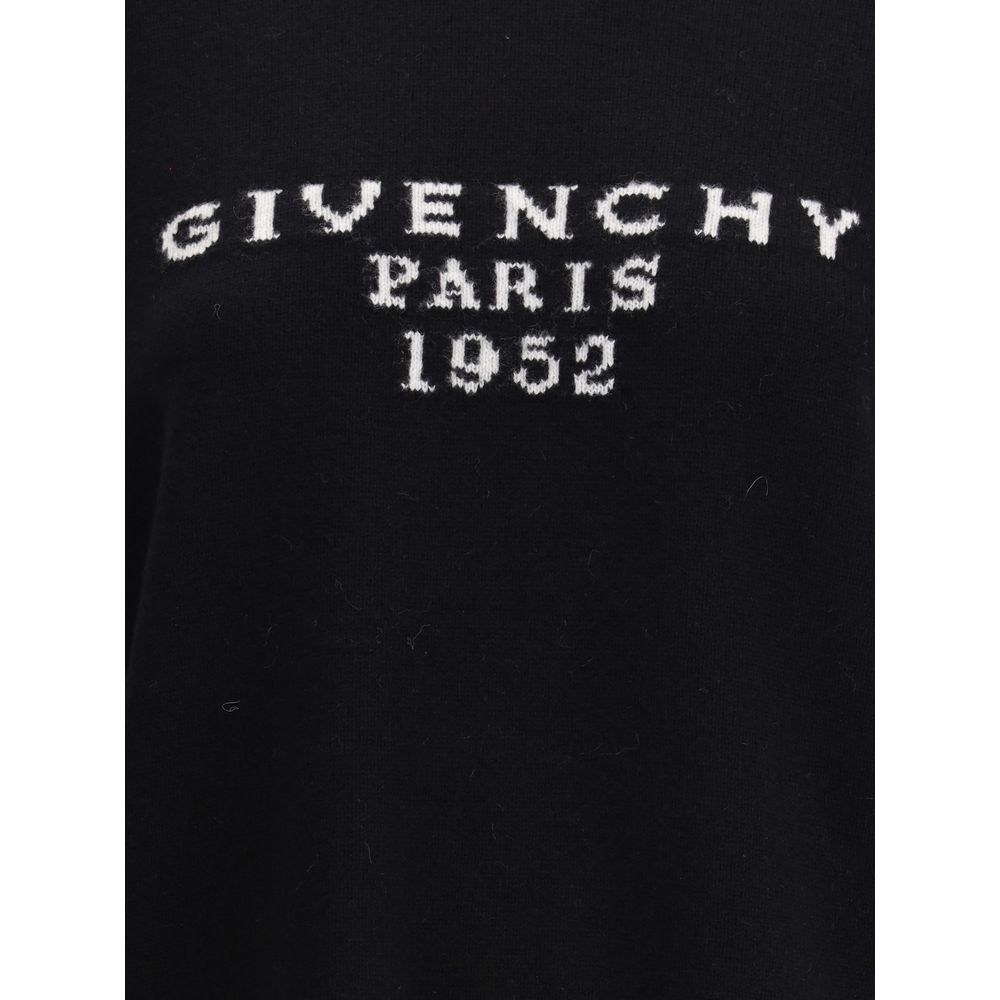 Givenchy Schwarzer Woll-Sweatshirt