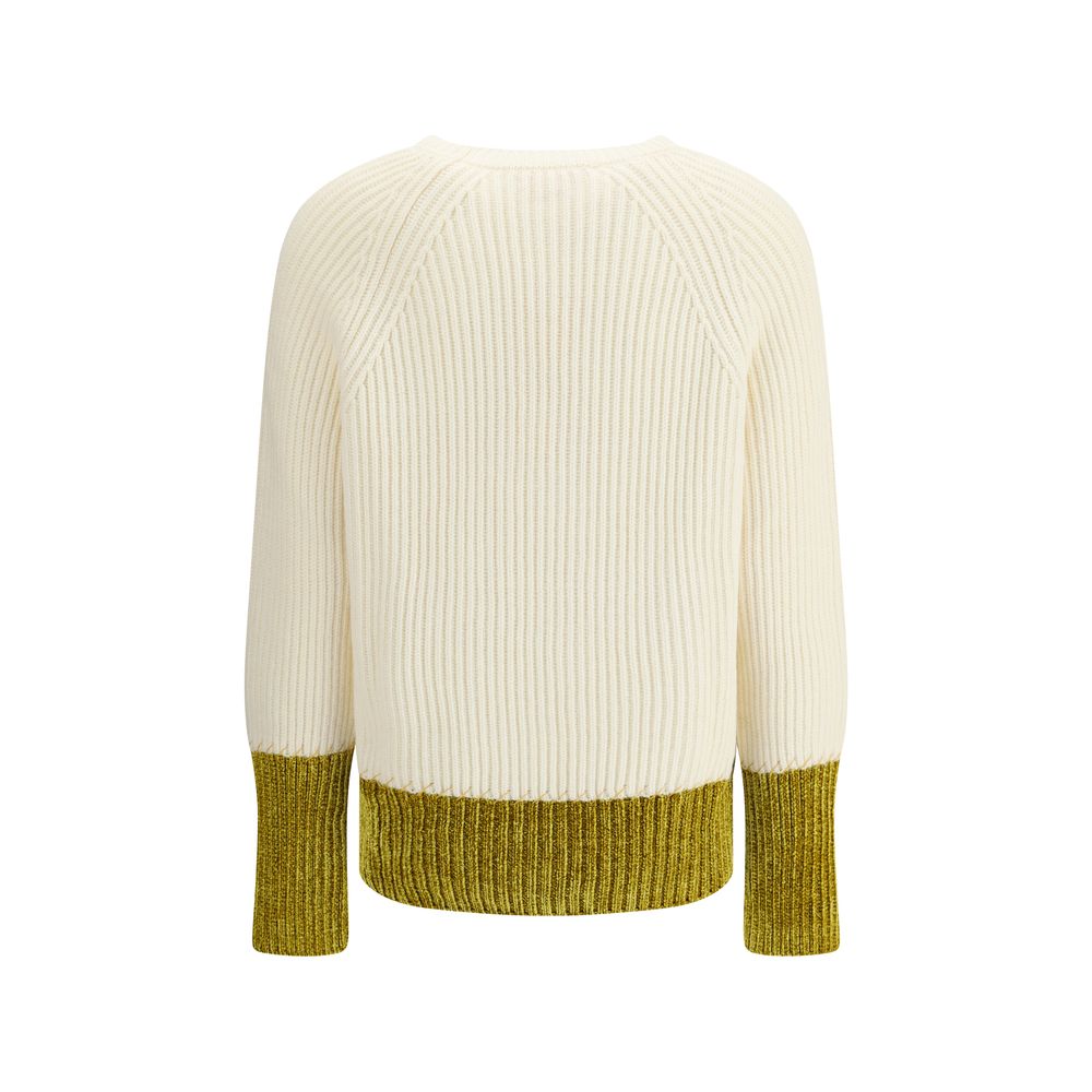 Marni Fleece-Woll-Sweatshirt mit Multicolor-Muster