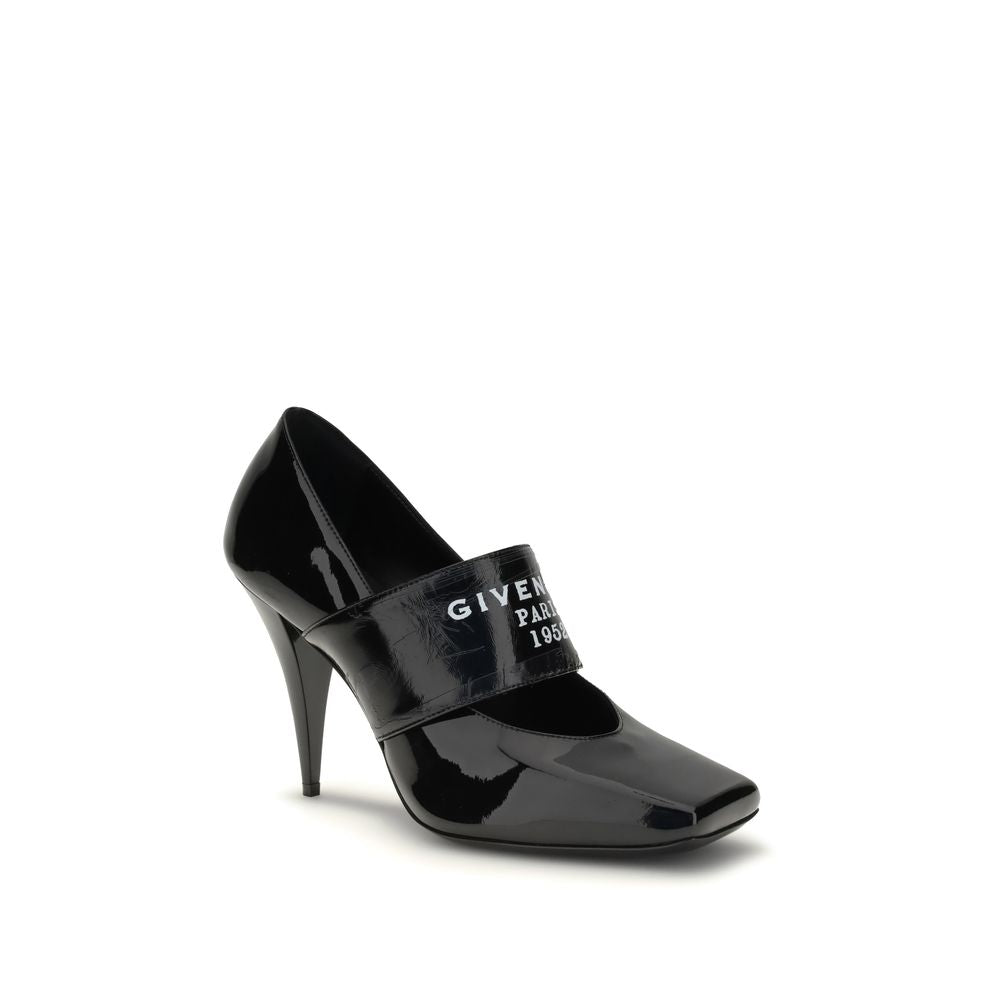 Givenchy Schwarze Kalbsleder Bos Taurus High Heels