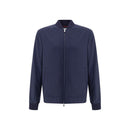 Brunello Cucinelli Blauer Kaschmir-Bomber
