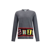 Comme Des Garçons Graues Marabu-Sweatshirt