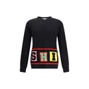 Comme Des Garçons Schwarzer Marabu-Sweatshirt