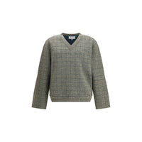 Margiela Green Wool Fleece Sweatshirt