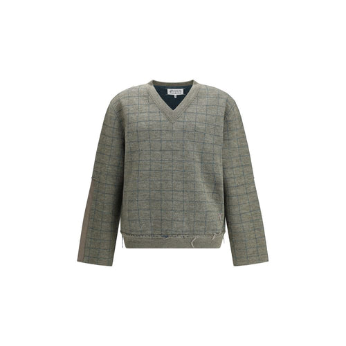 Margiela Green Wool Fleece Sweatshirt