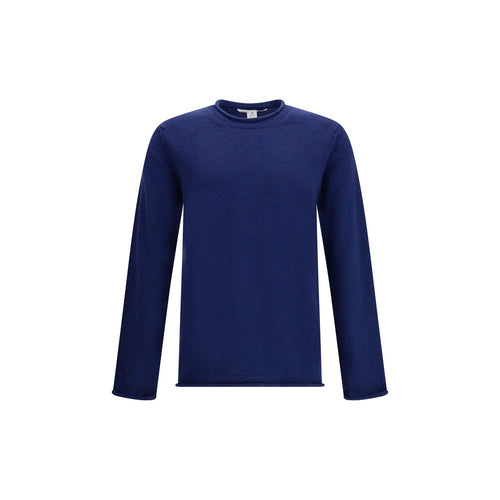 Comme Des Garçons Blauer Woll-Sweatshirt