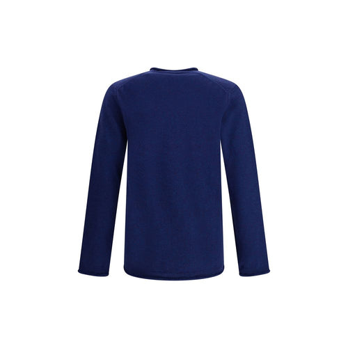 Comme Des Garçons Blauer Woll-Sweatshirt