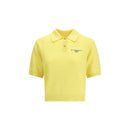 Givenchy Gelbes Woll-Poloshirt