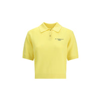 Givenchy Gelbes Woll-Poloshirt
