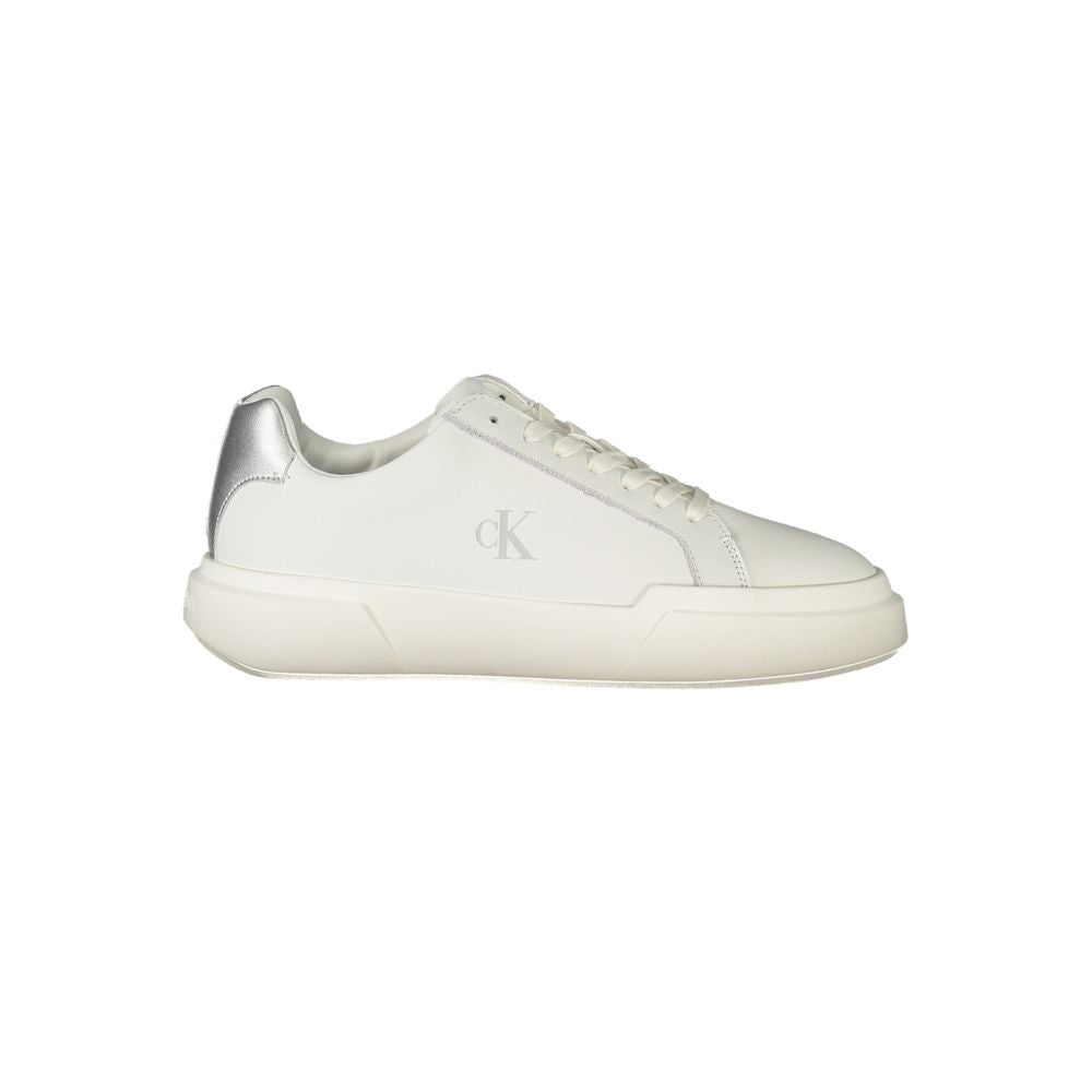 Calvin Klein Weißes Leder Damen Sneaker