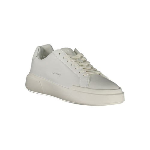 Calvin Klein Weißes Leder Damen Sneaker