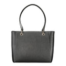 Guess Jeans Schwarz Polyethylen Frauen Handtasche