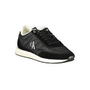 Calvin Klein Schwarzer Recycelter Polyester Herren Sneaker