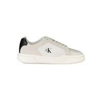 Calvin Klein White Leather Men's Sneakers