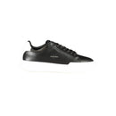 Calvin Klein Black Leather Men's Sneakers