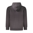 Timberland Black Cotton Pullover for Men with Hood and Zip