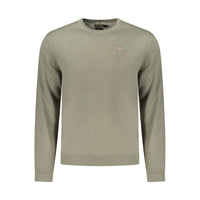 Napapijri Green Wool Sweater for Men