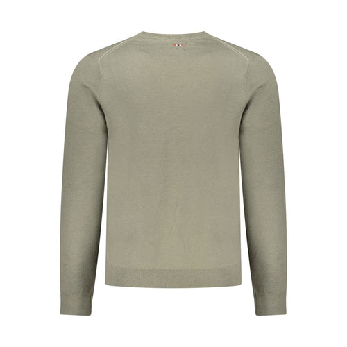 Napapijri Green Wool Sweater for Men
