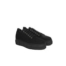 Cerruti 1881 Black Women's Sneakers in Calfskin Leather