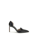 Tom Ford Schwarze Lederpumps mit hohem Absatz