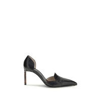 Tom Ford Schwarze Lederpumps mit hohem Absatz