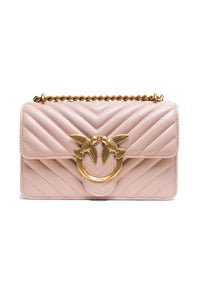 PINKO Powder Pink Love One Mini Umhängetasche