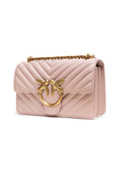 PINKO Powder Pink Love One Mini Umhängetasche