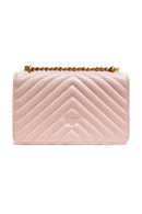 PINKO Powder Pink Love One Mini Umhängetasche