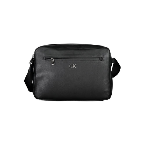 Calvin Klein Schwarze Polyester Handtasche