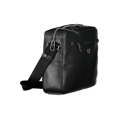 Calvin Klein Schwarze Polyester Handtasche
