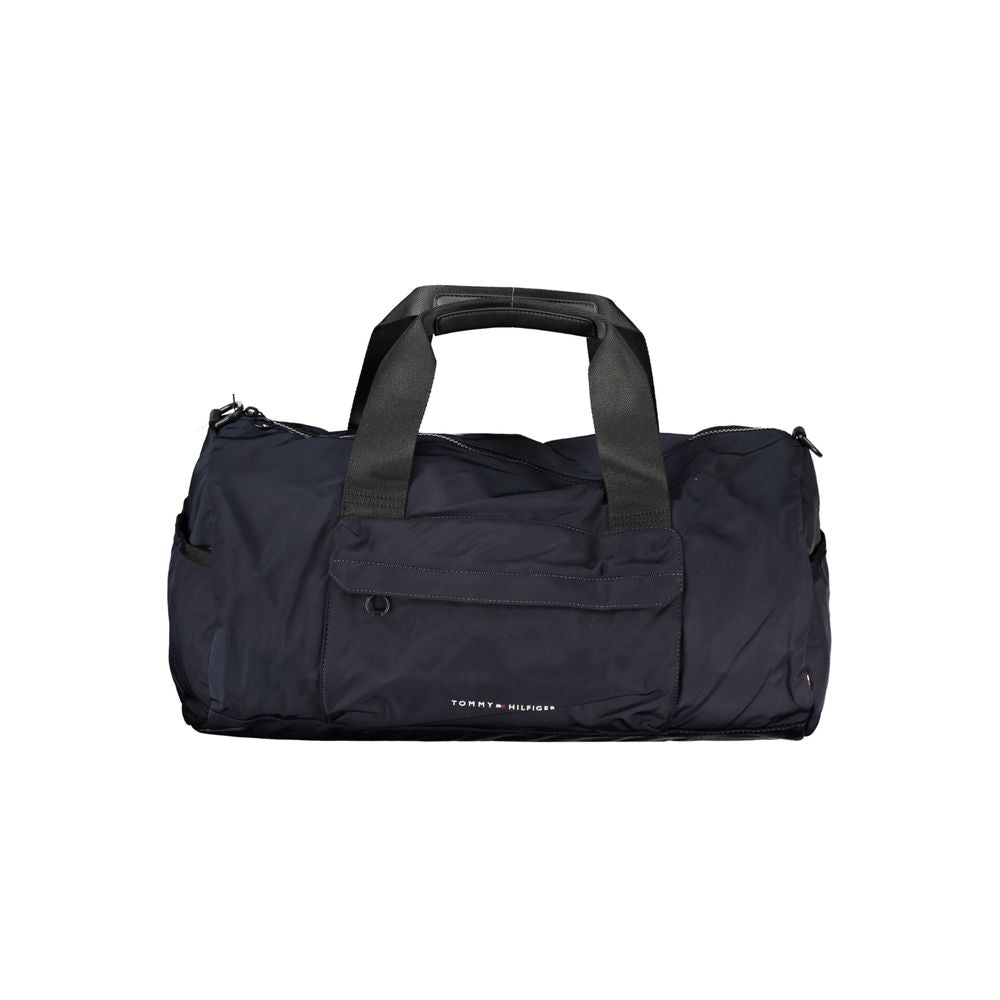 Tommy Hilfiger Blaue Polyester Handtasche