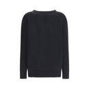 Jil Sander Schwarzer Woll-Sweatshirt