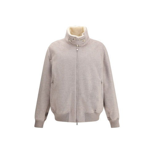 Brunello Cucinelli Beiger Cashmere-Bomber